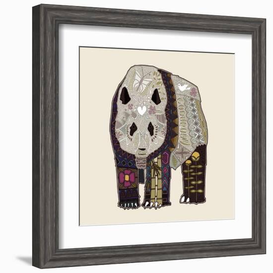 Chocolate Panda-Sharon Turner-Framed Art Print