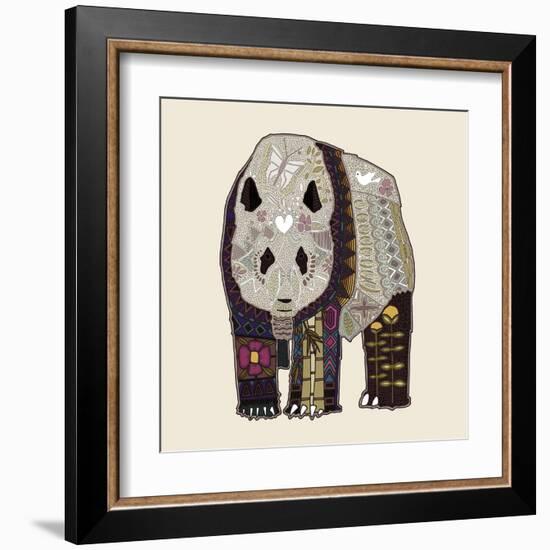 Chocolate Panda-Sharon Turner-Framed Art Print