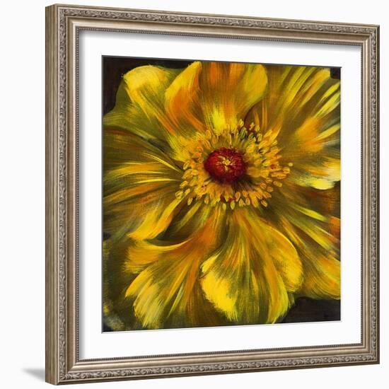 Chocolate Poppy II-Dysart-Framed Giclee Print