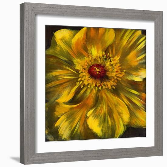 Chocolate Poppy II-Dysart-Framed Giclee Print