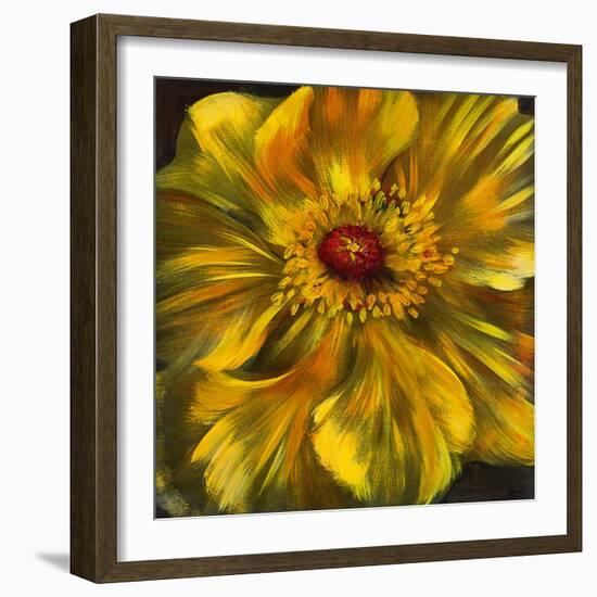 Chocolate Poppy II-Dysart-Framed Giclee Print