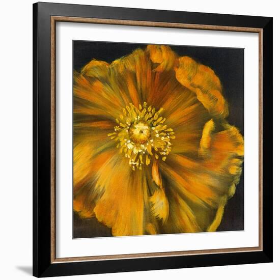 Chocolate Poppy IV-Dysart-Framed Giclee Print