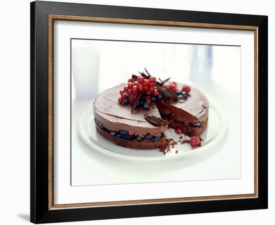 Chocolate Pudding-David Munns-Framed Photographic Print