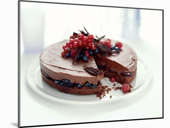 Chocolate Pudding-David Munns-Mounted Photographic Print