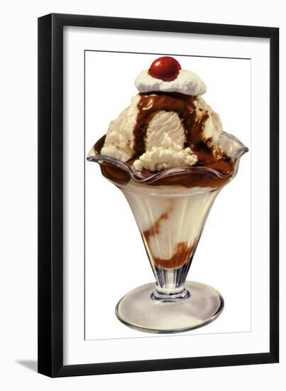 Chocolate Sundae-null-Framed Giclee Print