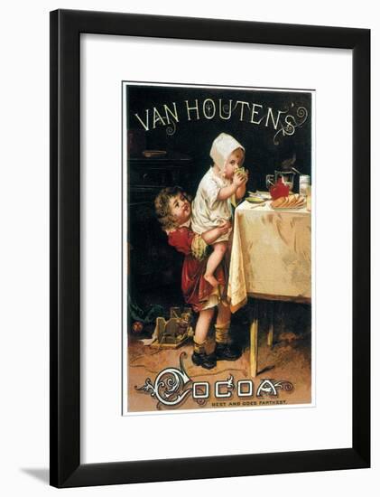 Chocolate Trade Card-null-Framed Giclee Print