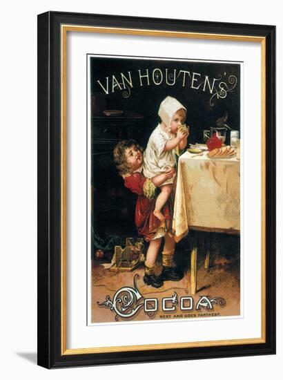 Chocolate Trade Card-null-Framed Giclee Print