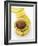 Chocolate Truffle Lying in Rolled-Up Tape Measure-Elisabeth Cölfen-Framed Photographic Print