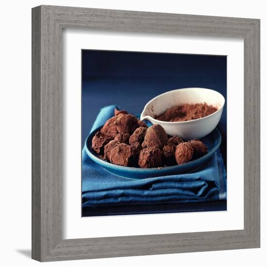 Chocolate Truffles-Kate Sears-Framed Art Print