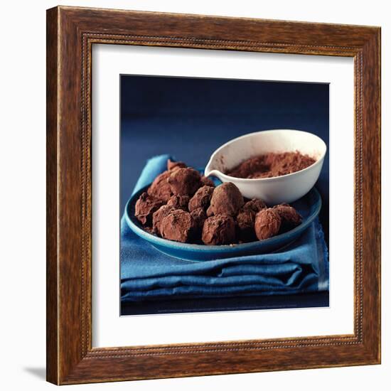 Chocolate Truffles-Kate Sears-Framed Art Print