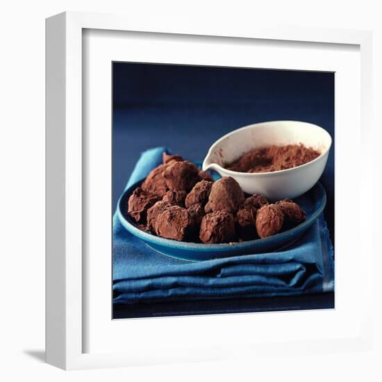 Chocolate Truffles-Kate Sears-Framed Art Print