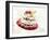 Chocolate Wafer and Cream Fancy Garnished with Raspberries-null-Framed Photographic Print