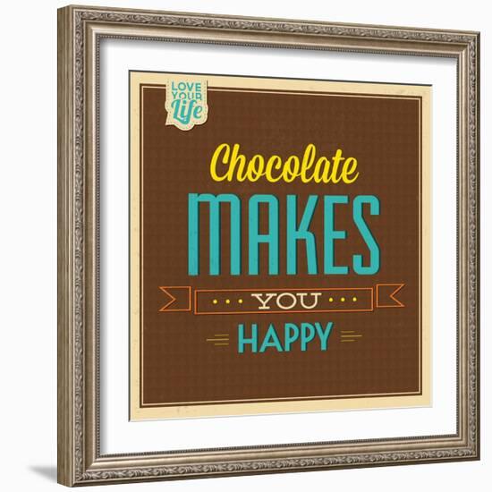 Chocolate-Lorand Okos-Framed Art Print