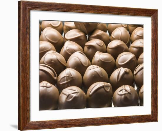 Chocolates at the Ganong Chocolate Factory, New Brunswick, Canada, North America-Michael DeFreitas-Framed Photographic Print