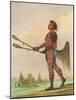 Choctaw, Lacrosse Player-George Catlin-Mounted Photographic Print