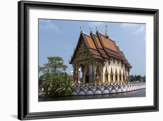 Choeng Mon Temple, Koh Samui, Thailand, Southeast Asia, Asia-Rolf Richardson-Framed Photographic Print