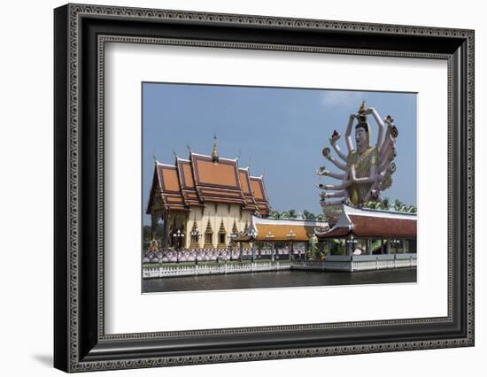 Choeng Mon Temple, Koh Samui, Thailand, Southeast Asia, Asia-Rolf Richardson-Framed Photographic Print