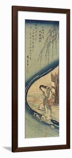 Chofu in Musashi Province, 1830-1844-Utagawa Hiroshige-Framed Giclee Print