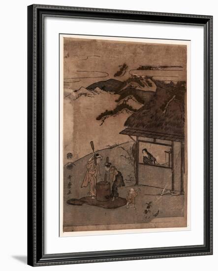 Chofu No Tamagawa-Kitagawa Utamaro-Framed Giclee Print