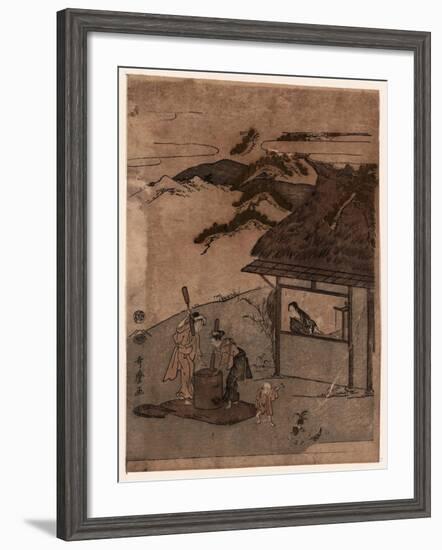 Chofu No Tamagawa-Kitagawa Utamaro-Framed Giclee Print