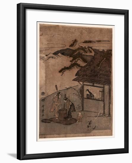 Chofu No Tamagawa-Kitagawa Utamaro-Framed Giclee Print