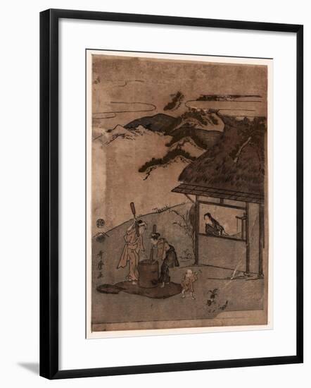 Chofu No Tamagawa-Kitagawa Utamaro-Framed Giclee Print