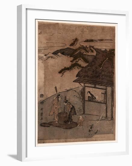 Chofu No Tamagawa-Kitagawa Utamaro-Framed Giclee Print