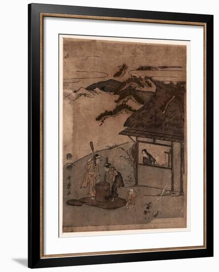 Chofu No Tamagawa-Kitagawa Utamaro-Framed Giclee Print