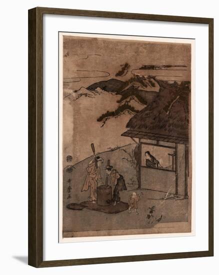 Chofu No Tamagawa-Kitagawa Utamaro-Framed Giclee Print