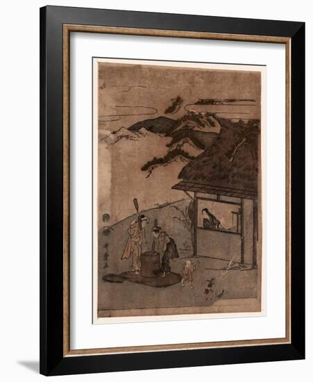 Chofu No Tamagawa-Kitagawa Utamaro-Framed Giclee Print