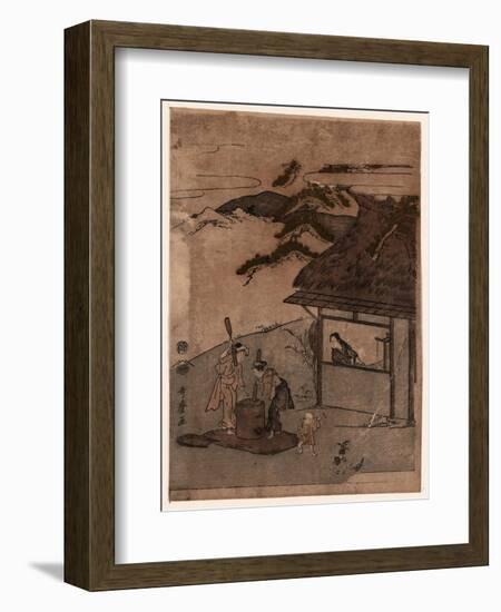 Chofu No Tamagawa-Kitagawa Utamaro-Framed Giclee Print