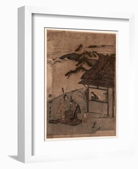 Chofu No Tamagawa-Kitagawa Utamaro-Framed Giclee Print