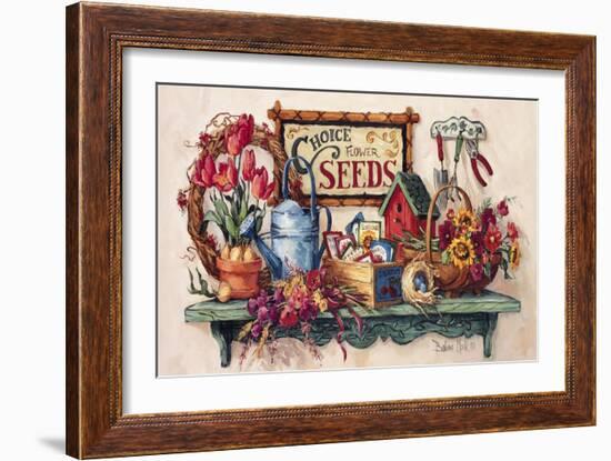 Choice Flower Seeds-Barbara Mock-Framed Giclee Print