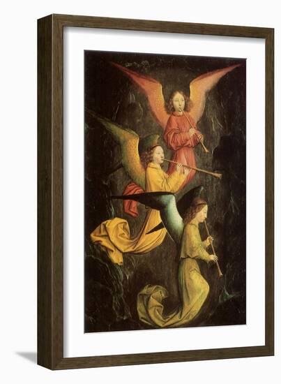 Choir of Angels, 1459-Simon Marmion-Framed Giclee Print