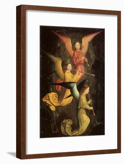 Choir of Angels, 1459-Simon Marmion-Framed Giclee Print