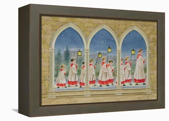 Choirboys Procession-Stanley Cooke-Framed Premier Image Canvas