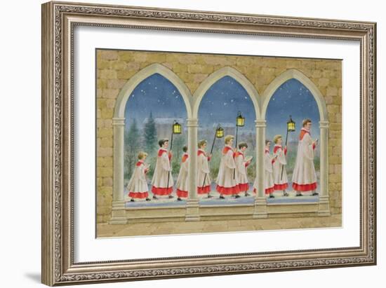 Choirboys Procession-Stanley Cooke-Framed Giclee Print