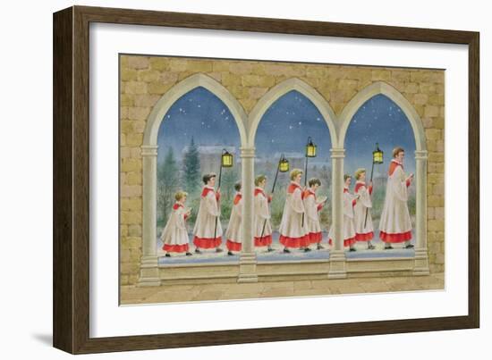 Choirboys Procession-Stanley Cooke-Framed Giclee Print