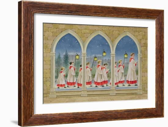 Choirboys Procession-Stanley Cooke-Framed Giclee Print