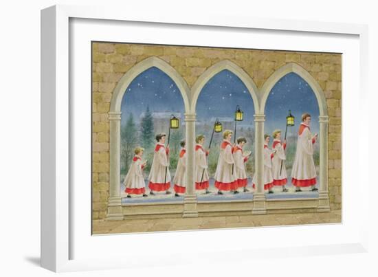 Choirboys Procession-Stanley Cooke-Framed Giclee Print