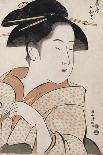 The Courtesan Yosooi of the Matsuba-Ya House-Chokosai Eisho-Giclee Print