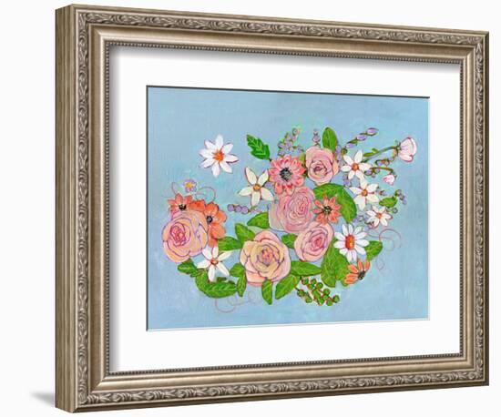 Chole Rose Flowers-Blenda Tyvoll-Framed Art Print