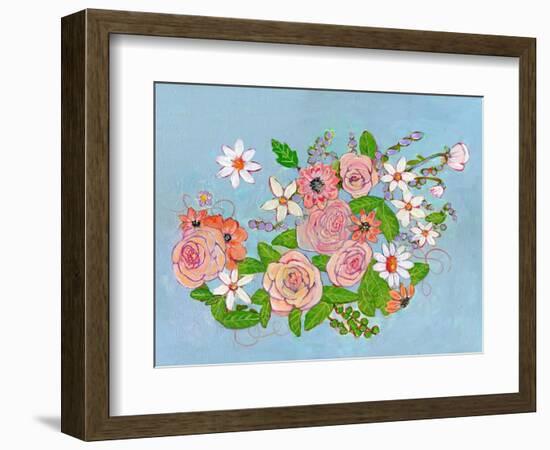 Chole Rose Flowers-Blenda Tyvoll-Framed Art Print