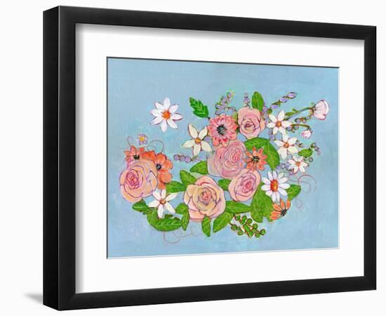 Chole Rose Flowers-Blenda Tyvoll-Framed Art Print