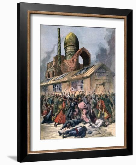 Cholera in Russia, the Troubles in Astrakhan, 1892-Henri Meyer-Framed Giclee Print