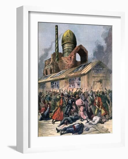 Cholera in Russia, the Troubles in Astrakhan, 1892-Henri Meyer-Framed Giclee Print