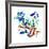 Cholinesterase Enzyme-Dr. Mark J.-Framed Photographic Print