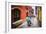 Chollita on Calle Jaen, a Colourful Colonial Cobbled Street in La Paz, La Paz Department, Bolivia-Matthew Williams-Ellis-Framed Photographic Print