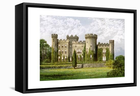 Cholmondeley Castle, Cheshire, Home of the Marquis of Cholmondeley, C1880-Benjamin Fawcett-Framed Premier Image Canvas