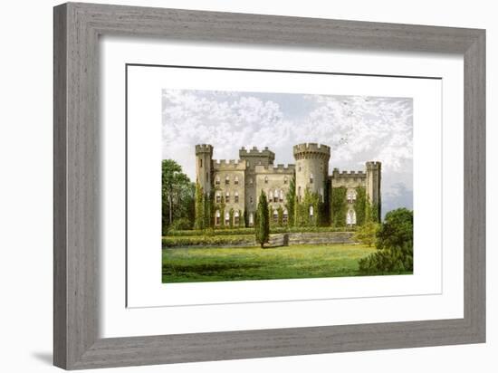 Cholmondeley Castle, Cheshire, Home of the Marquis of Cholmondeley, C1880-Benjamin Fawcett-Framed Giclee Print